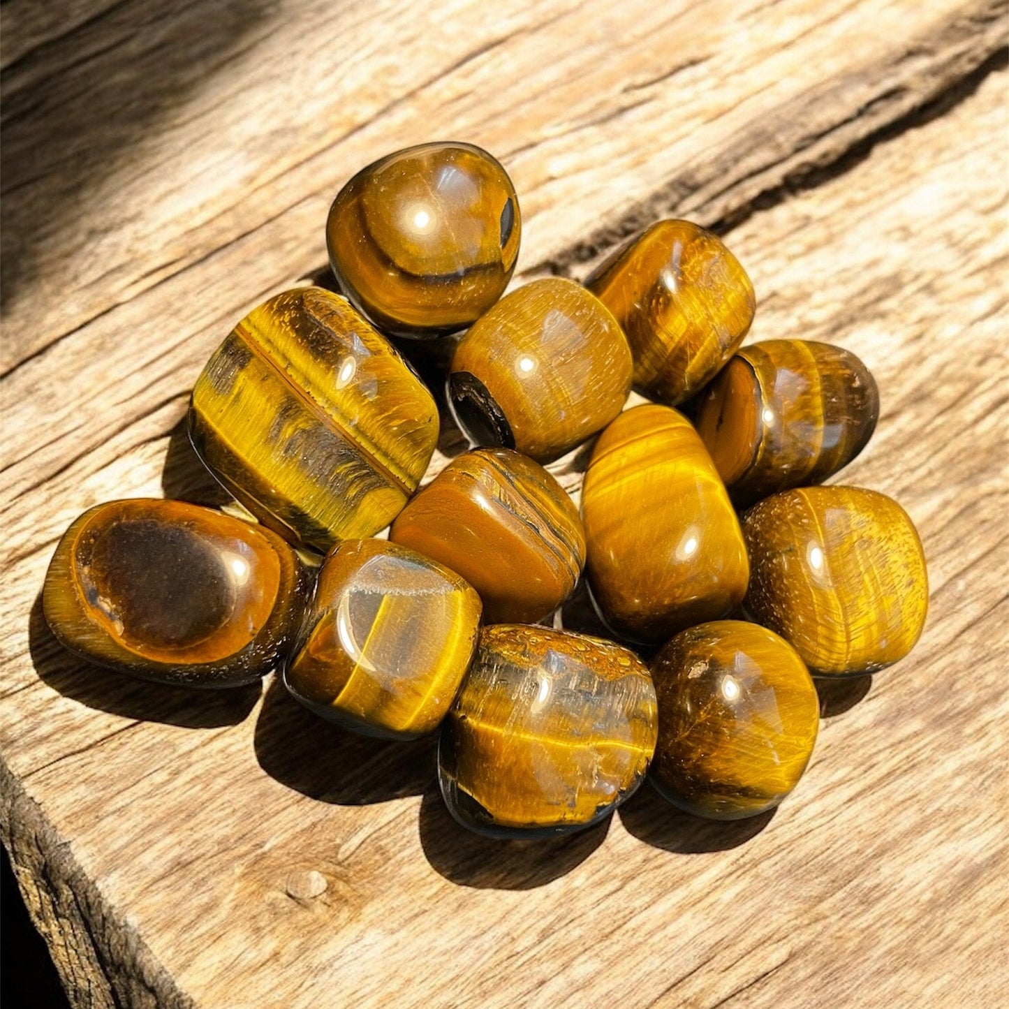 Pierre roulée - Œil de Tigre