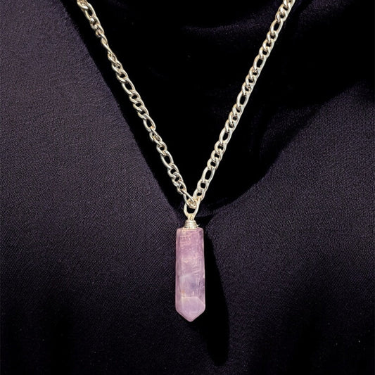 Collier - Améthyste en pointe
