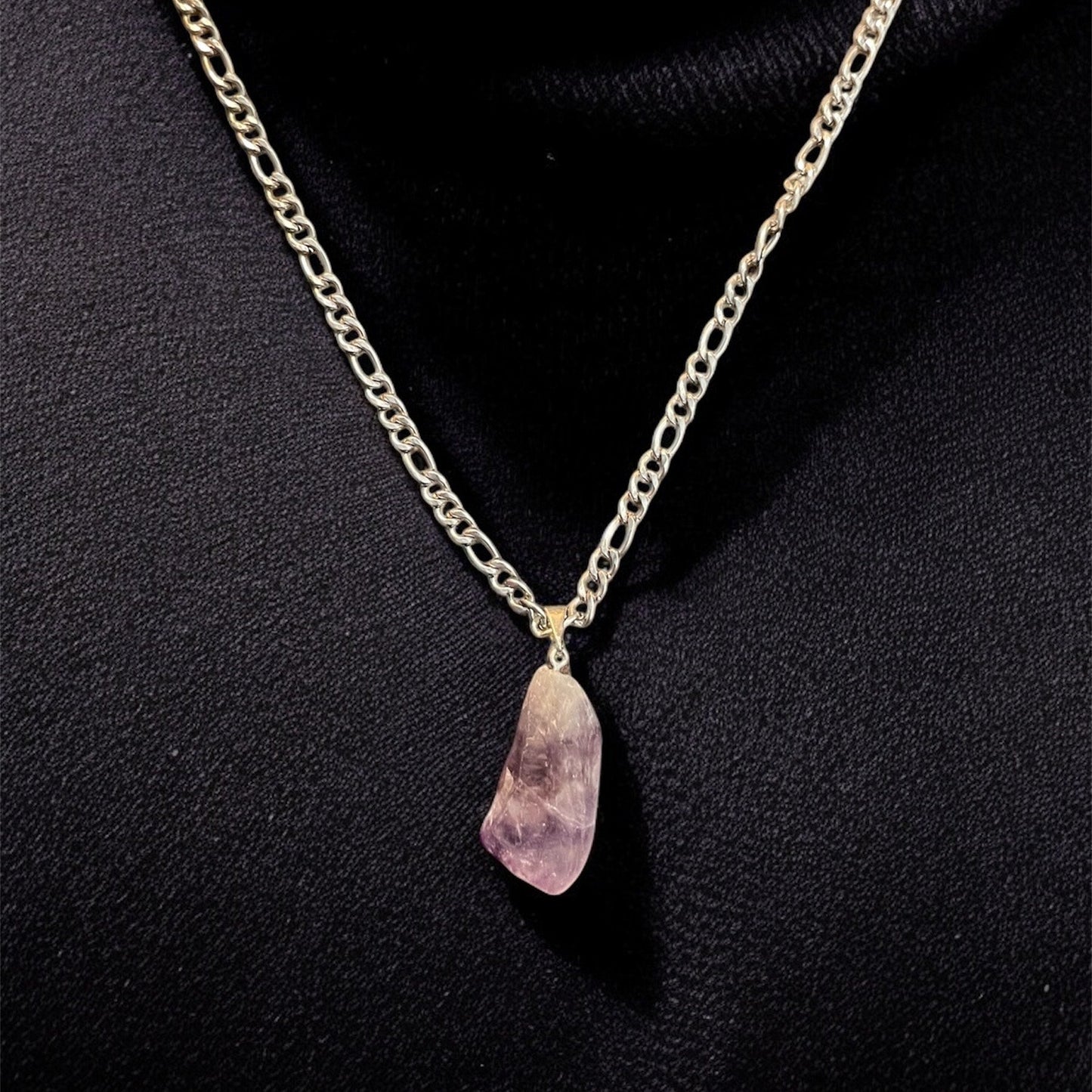 Collier - Améthyste brute