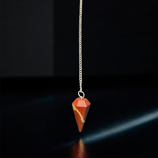 Pendule - Jaspe Rouge